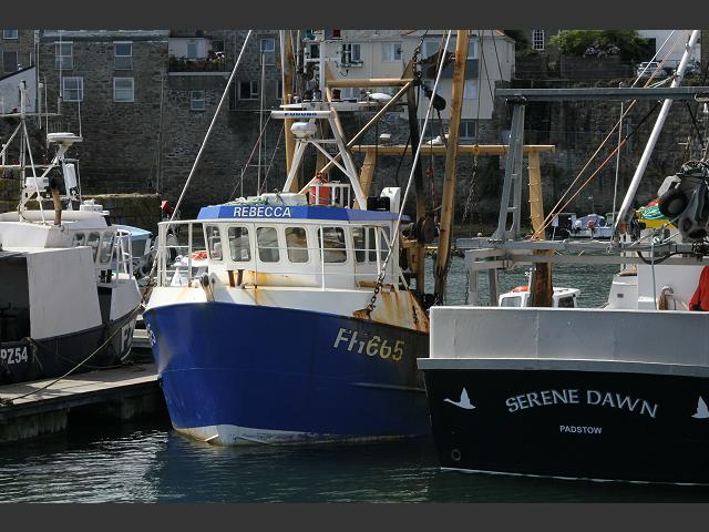 Rebecca FH665 Fishing Vessel Trawler Images